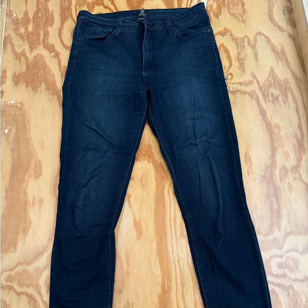 Just Black dark blue skinny jeans Size 29